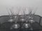 Early 20th Century Art Deco Rogaska Crystal Champagne Glasses, Slovenia, Set of 8 1