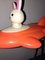 Italienische Vintage Kinder Raumschiff Lampe, 1970 / 80er 2