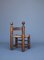 Niedriger Vintage Rush Chair im Stil von Charles Dudouyt 11