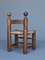 Niedriger Vintage Rush Chair im Stil von Charles Dudouyt 8