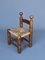 Low Vintage Rush Chair in the Style of Charles Dudouyt 9