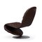 System 1-2-3 Brown Lounge Swivel Chair by Verner Panton for Fritz Hansen, 1960s 5