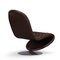 System 1-2-3 Brown Lounge Swivel Chair by Verner Panton for Fritz Hansen, 1960s 8