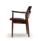 No. 62A Desk Chair in Rosewood & Black Leather by Arne Vodder for Sibast, 1960s 7