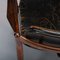 Chaise de Bureau No. 62A en Palissandre et Cuir Noir par Arne Vodder pour Sibast, 1960s 12