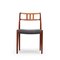 Model 79 Dining Chairs in Rosewood by Niels O. Moller, Set of 6 12