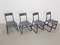 Modernist Black PS Ellan Chairs by Chris Martin for Ikea, 2008, Set of 4 1