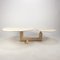 Italian Travertine Coffee Table, 1980s 9