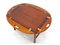 Georgian Mahogany Oval Butlers Tray on Stand or Coffee Table, Image 8