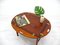 Georgian Mahogany Oval Butlers Tray on Stand or Coffee Table 6