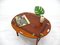 Georgian Mahogany Oval Butlers Tray on Stand or Coffee Table, Image 6