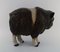 Large Musk Ox Calf Sculpture in Glazed Ceramics by Jeanne Grut for Aluminia, Image 4