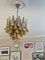 Medium Amber Murano Chandelier in the Style of Mazzega Style 4