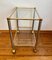 Bicolor Bar Cart With Glass Trays, 1970s, Image 8