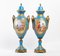 Antique Porcelain Vases from Sèvres, Set of 2, Image 2