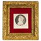 Kleines Porträt von Madame De Fougeroux De Bondaroy, 18. Jh., Papier, gerahmt 2