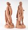 Statuette en Terracotta par Paul Duboy, Set de 2 8