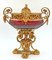 Böhmische Tasse aus Kristallglas & vergoldeter Bronze 9