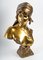 Emmanuel Villanis, Busto de mujer, bronce, Imagen 11