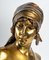 Emmanuel Villanis, Busto de mujer, bronce, Imagen 9