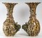 Ovoid Barbotine Vases, Set of 2 7