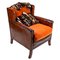 Antique English Club Chair in Leather 1