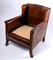 Antique English Club Chair in Leather, Image 6