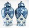 Porcelain Covered Vases, Set of 2 8