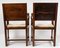 Neo-Gothic Ceremonial Chairs in Solid Walnut, Image 11