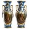 Antike französische Vasen aus Porzellan 1