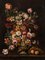 Natura morta con bouquet di fiori, scuola fiamminga, olio su tela, con cornice, Immagine 7