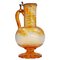 Bohemian Amber Ewer in Crystal, Image 1