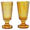 Bicchieri bohémien ambrati in cristallo, set di 2, Immagine 1