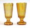 Bicchieri bohémien ambrati in cristallo, set di 2, Immagine 12