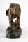 Bronze Skulptur eines Hundes 8