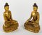 Gilt Bronze Buddha, Set of 2 9