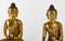 Bouddha en Bronze Doré, Set de 2 5