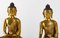 Gilt Bronze Buddha, Set of 2 5