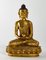 Vergoldeter Bronze Buddha, 2er Set 4