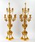 Napoleon III Kerzenständer aus vergoldeter Bronze, 2er Set 5