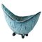 Blue Pottery Planter from Accolay, 1970s, Image 1