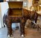 Mueble elefante yugoslavo de cuero de Dimitri Omersa, Imagen 10