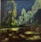 Dmitrij Kosmin, Night in the Woods, 1984, Oil on Canvas, Framed, Image 2