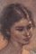 Portrait eines Mädchens, 20. Jh., Öl auf Leinwand, gerahmt 4