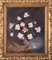 Rosendo Gonzalez Carbonell, Still Life with Roses, 20th-Century, Oil on Canvas, Framed 1