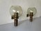 Mid-Century Modern Italian Smoke Glass Sconces in Style of Stilnovo, 1960s, Set of 2 10