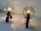 Mid-Century Modern Italian Smoke Glass Sconces in Style of Stilnovo, 1960s, Set of 2 6