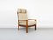 Lounge Chair in Teak with Footstool by Sven Ellekaer for Komfort, 1960s 4