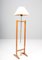Floor Lamp in Walnut and Brass by Josef Frank for Svenskt Tenn 1