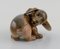 Porzellanfigur eines Dachshund Welpen von Royal Copenhagen 2